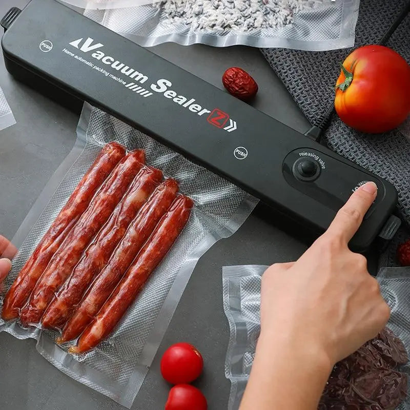 Pregătește Paștele Fără Risipă: Aparat de Vidat Profesional + Set Gigant 100 Pungi 🥩