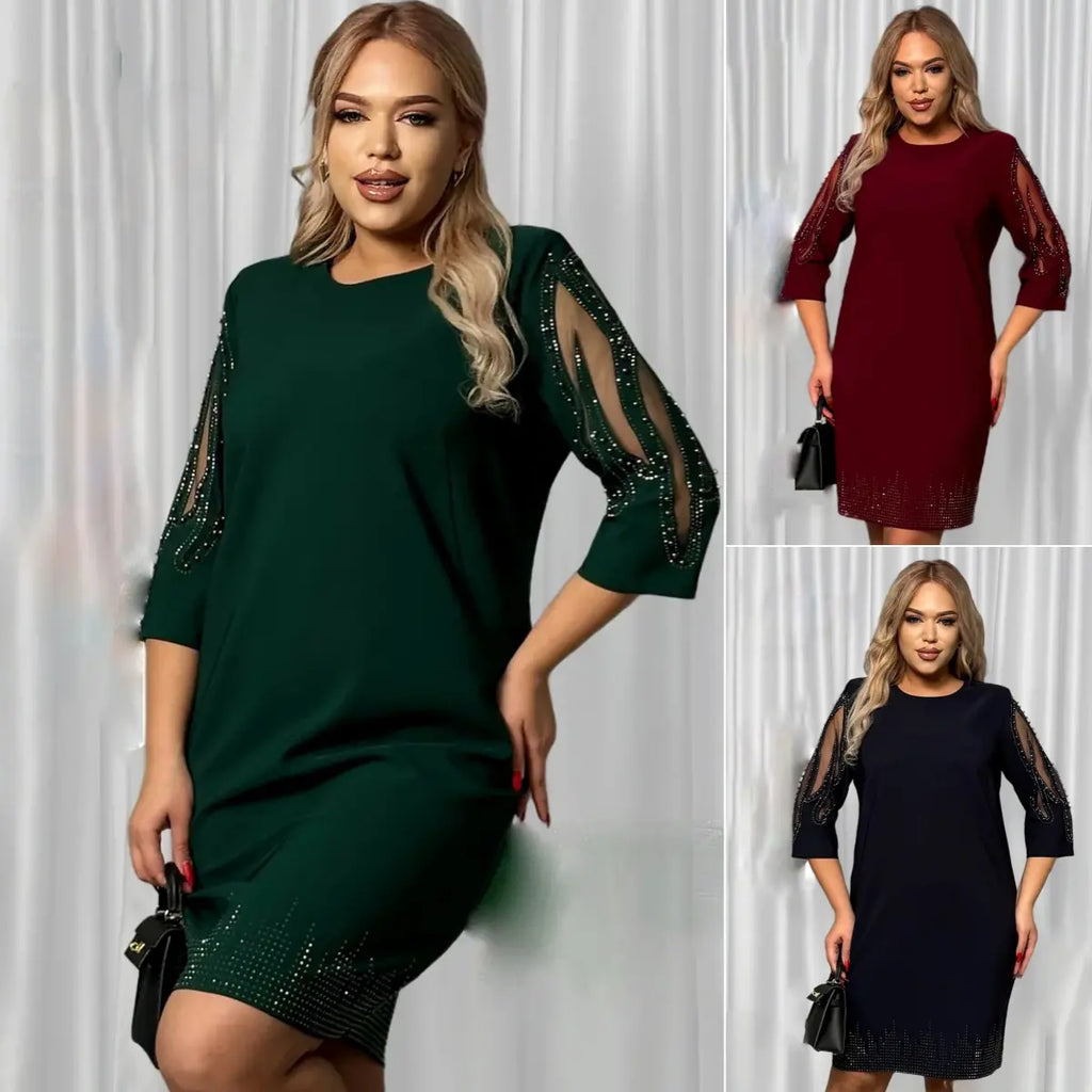 💥👗【Cumpără 1 primești 1 gratis】【S-5XL】Rochie elegantă de vară 2025, nouă modă, mărime mare
