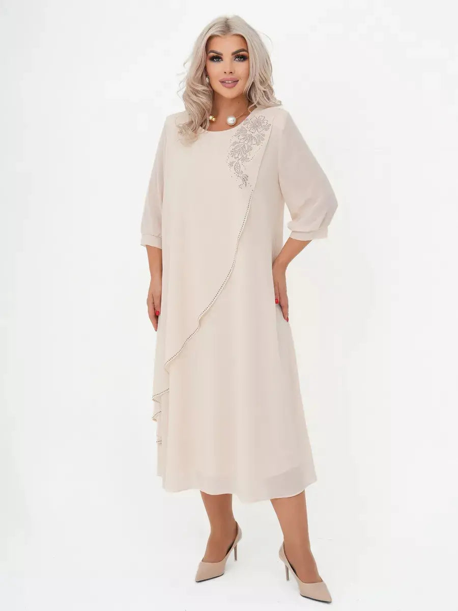 👗【Cumpără 1, primești 1 gratuit】❤️【S-5XL】Rochie nouă din șifon de înaltă calitate 2025