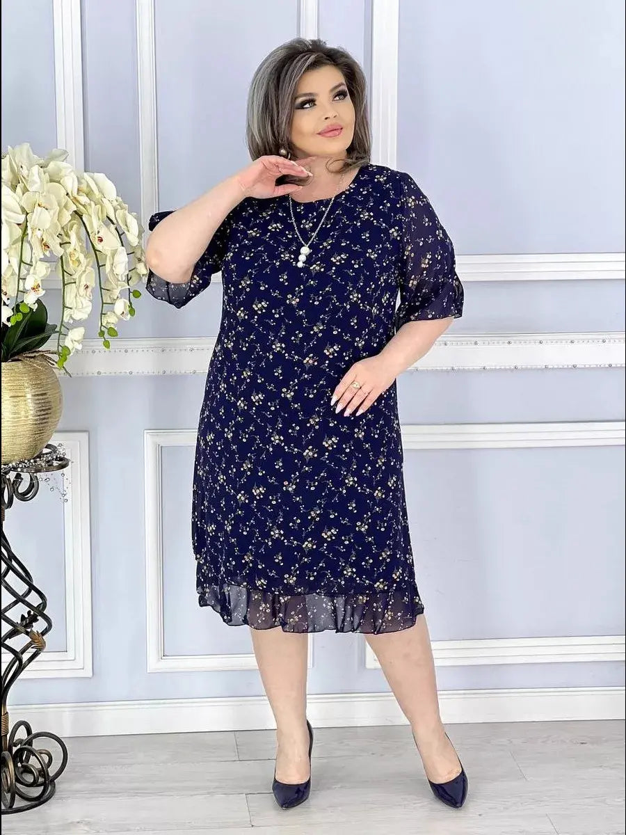 💥【Cumpără unul, primești unul gratuit】💕【S-5XL】Rochie elegantă de înaltă calitate