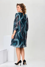 💥Produse noi de vară💥【S-5XL】💃【S~5XL】 Rochie eleganta de inalta calitate
