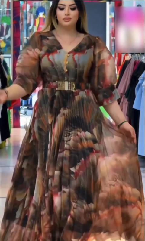 💟【S-5XL】👗Noua rochie de modă, design clasic, elegant și simplu