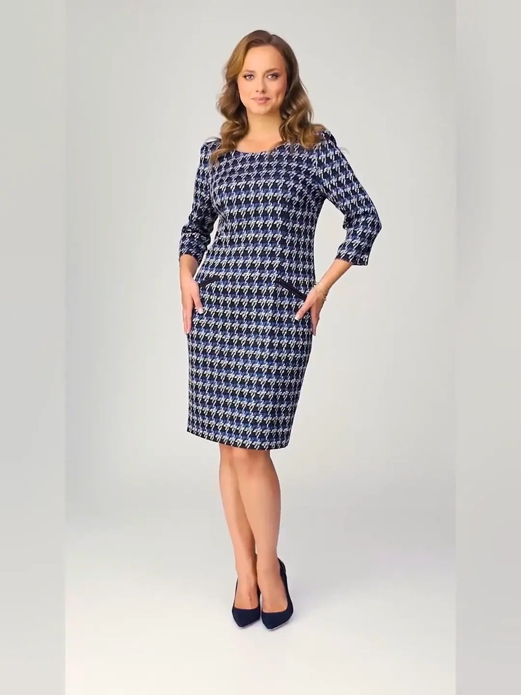 【S-5XL】💖 Rochie eleganta de inalta calitate👗🎀Toamnă și iarnă Rochie nouă de înaltă calitate