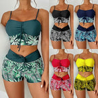 🏊‍👙【Cumpără 1, primești 1】🌴 Costum de baie elegant, mărime mare, cu imprimeu