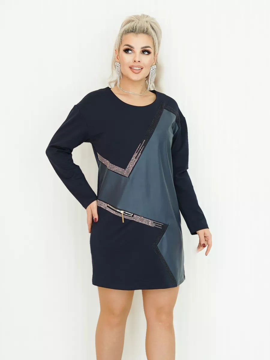 👗💥【Livrat în 7 zile】【S-5XL】Rochie șic de toamnă și iarnă la modă