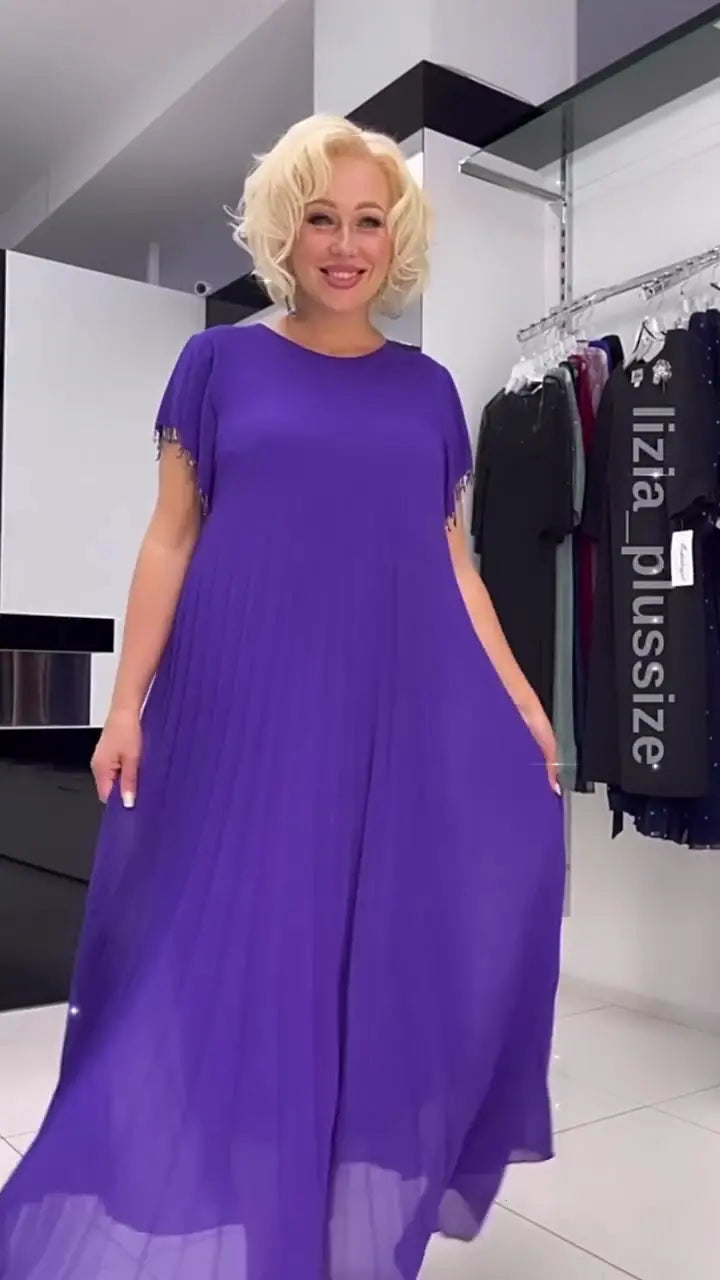 [S-5XL] 2024 Nouă rochie confortabilă pentru femei, mărimi plus