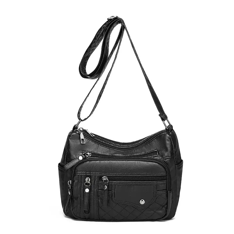 💥👜【Cumpără 1 primești 1 gratis】👜2024 noua geantă de umăr/geantă crossbody din piele moale de mare capacitate