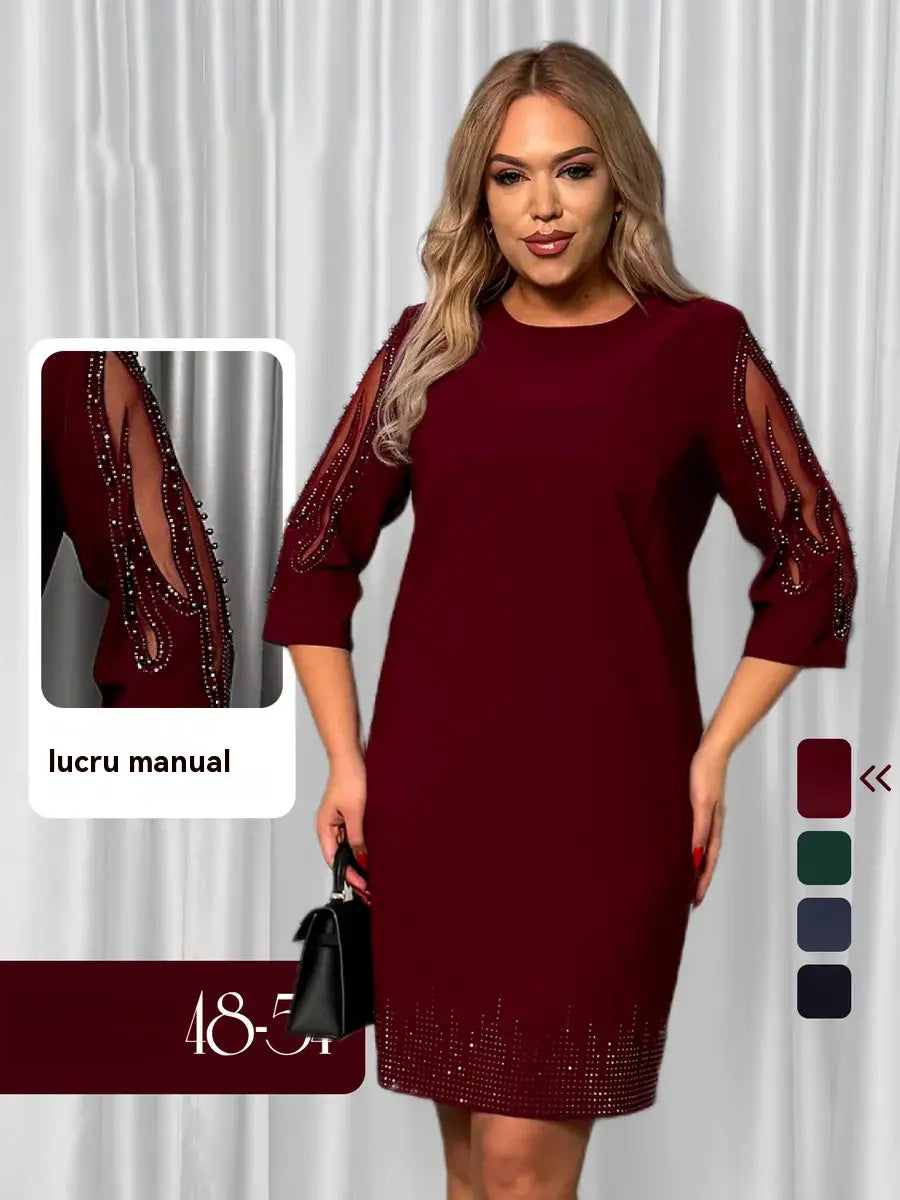 💥👗【Cumpără 1 primești 1 gratis】【S-5XL】Rochie elegantă de vară 2025, nouă modă, mărime mare