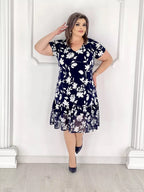 💙🌸【🏆Produs nou la reducere de vară】Rochie elegantă
