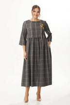 💖💖【S-5XL】🍁🍂Stil nou de toamnă și iarnă elegant de înaltă calitate, rochie