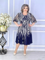 💙【Cumpără 1 Primești 1 Gratuit】🌸【S-5XL】Noua rochie eleganta de sarbatoare
