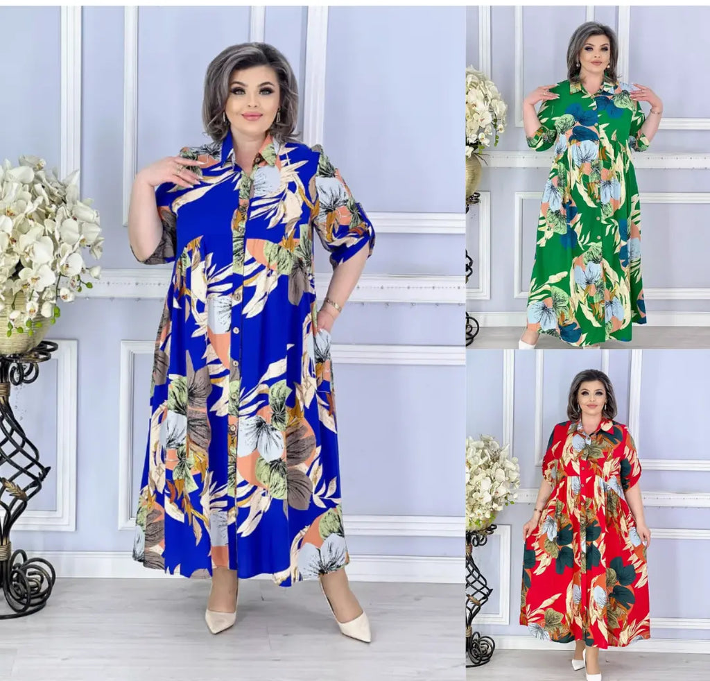💥Reducere 49%💥💕【S-5XL】Rochie de înaltă calitate, confortabilă și la modă