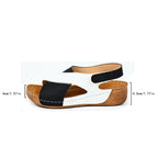 【36-43】 2024Noua talpă flatform cu platformă cu fustă casual, sandale de plajă versatile, deschise