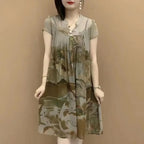 【🏆Cumpărați unul și primiți unul gratuit】🔥🥰Rochie de temperament high-end