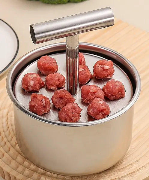 【Cumpărați 1 obțineți 1 gratuit】Formator din oțel inoxidabil pentru chiftele, ustensilă practică pentru bucătărie – ideal pentru chiftele de carne și pește🍖🐟