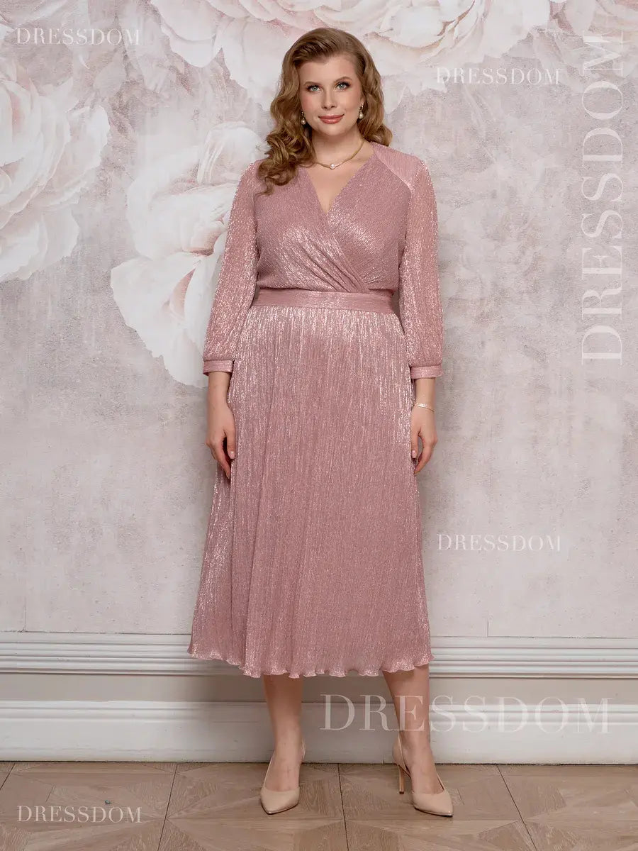 【S-5XL】Rochie cu efect de degrade strălucitor｜Ușoară și vaporoasă｜Elegantă și întineritoare