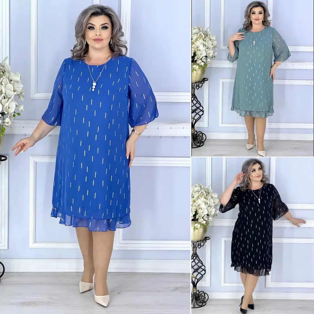 【💥Cumpărați 1 Primiți 1 gratuit】2025 stil nou💖【S~5XL】Rochie elegantă și la modă