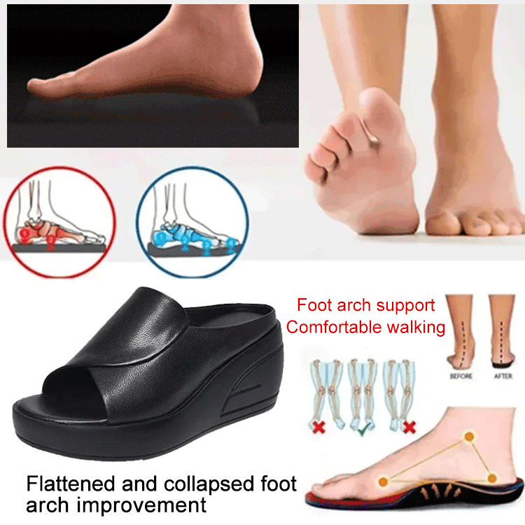 👡【35-42】 Sandale din piele naturală pentru femei la modă 2026