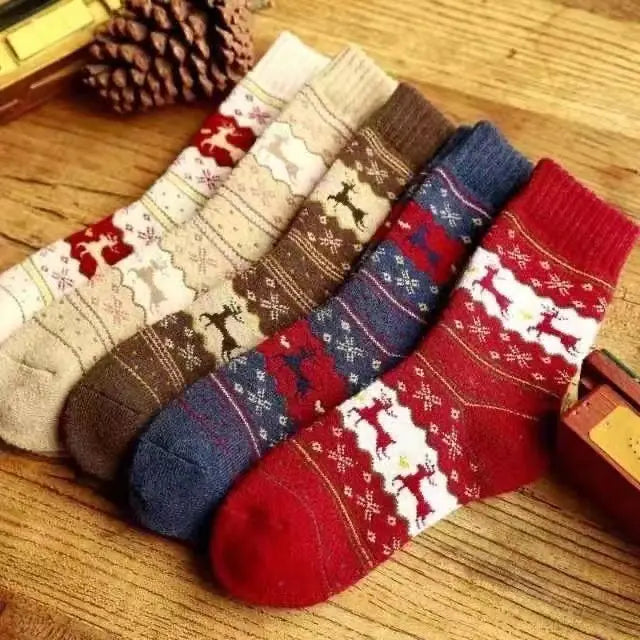 🧦【10/20 perechi】Șosete de catifea îngroșate de toamnă și iarnă la jumătatea gambei, calde și anti-miros