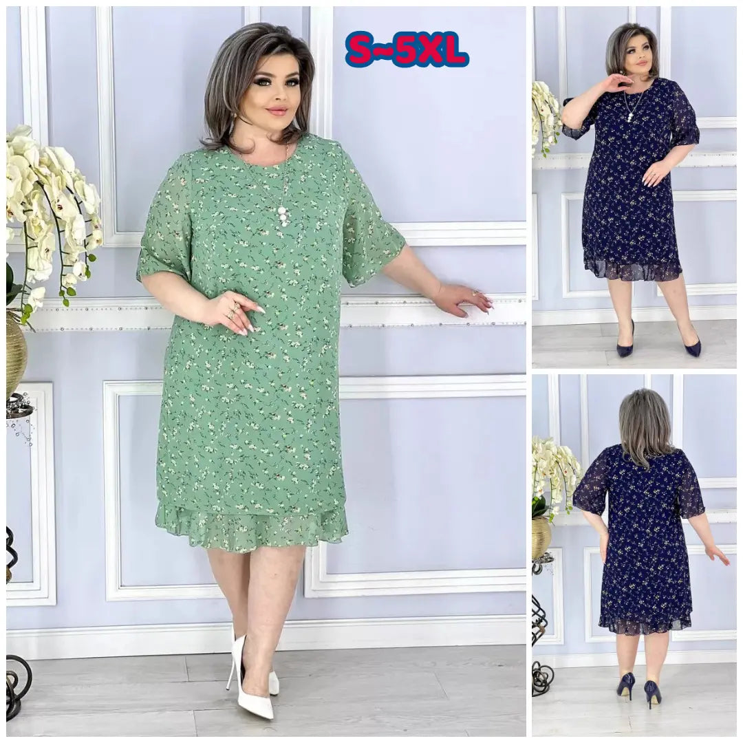 💥【Cumpără unul, primești unul gratuit】💕【S-5XL】Rochie elegantă de înaltă calitate