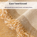 🔥【Promocja】🔥【Cumpără 1 primești 1 gratis】2026 nou inel anual chenille prosop de canapea, dintr-o singură bucată, all inclusive