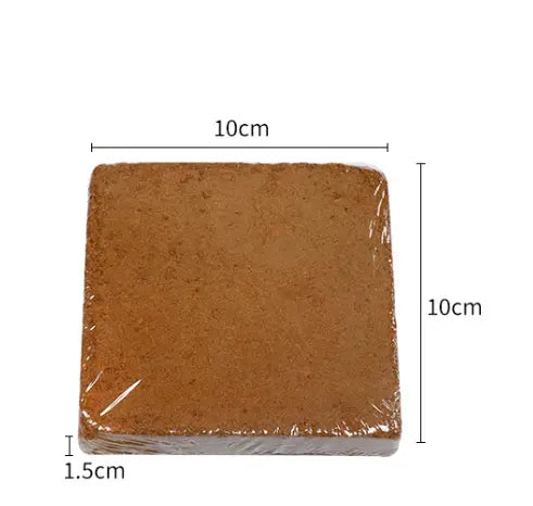 🌺【pachet de 9】Pământ nutritiv din cărămidă de nucă de cocos