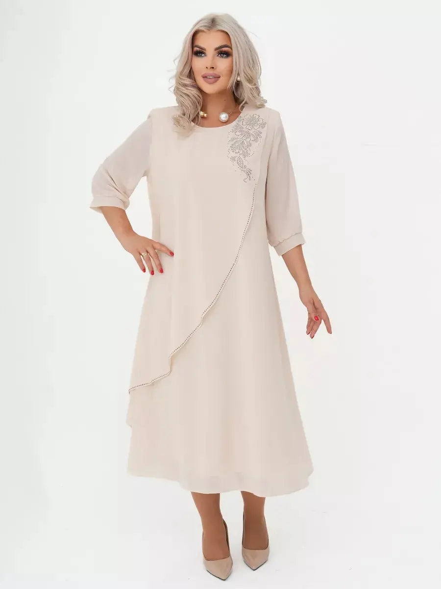 👗【Cumpără 1, primești 1 gratuit】❤️【S-5XL】Rochie nouă din șifon de înaltă calitate 2025