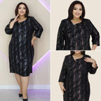 👗【40KG-120KG】【S-5XL】2025 Rochie rafinata de marime mare Rochie de seara