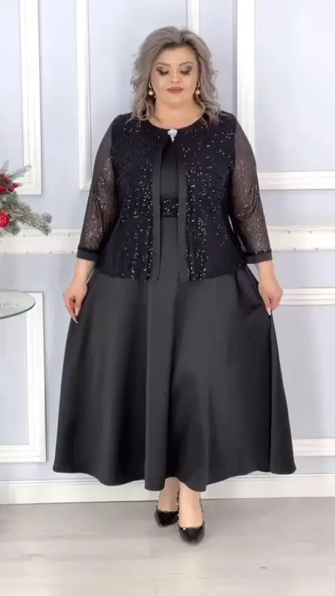 👑🎆【S-5XL】Rochie lunga eleganta si nobila