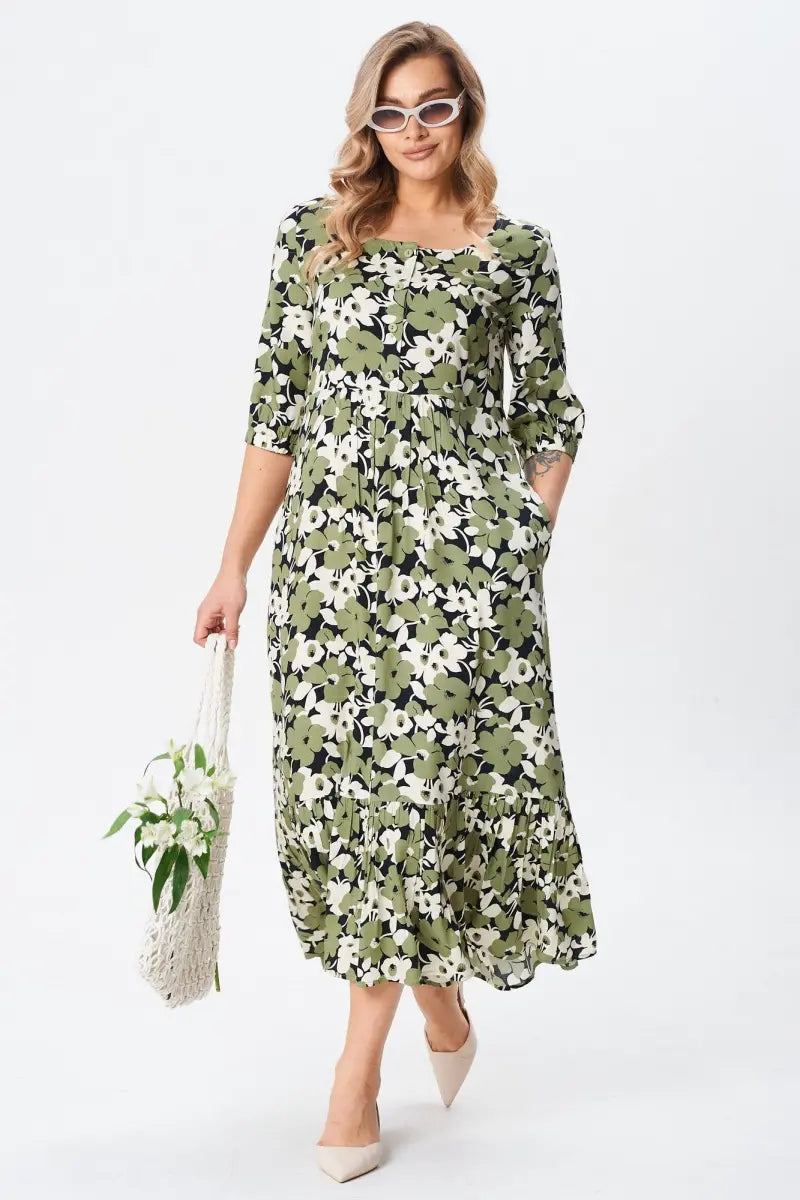 [S-5XL]Rochie lejeră din bumbac, mărimi mari | Confortabilă, vaporoasă, perfectă pentru vară