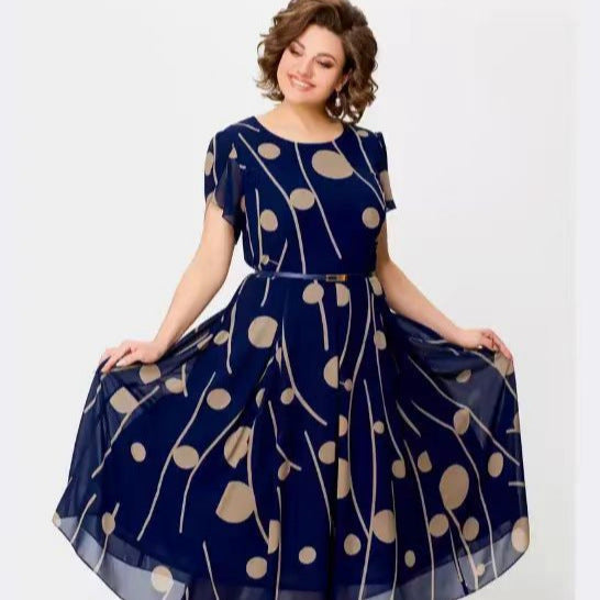 【S-5XL】2024 Rochie elegantă imprimată