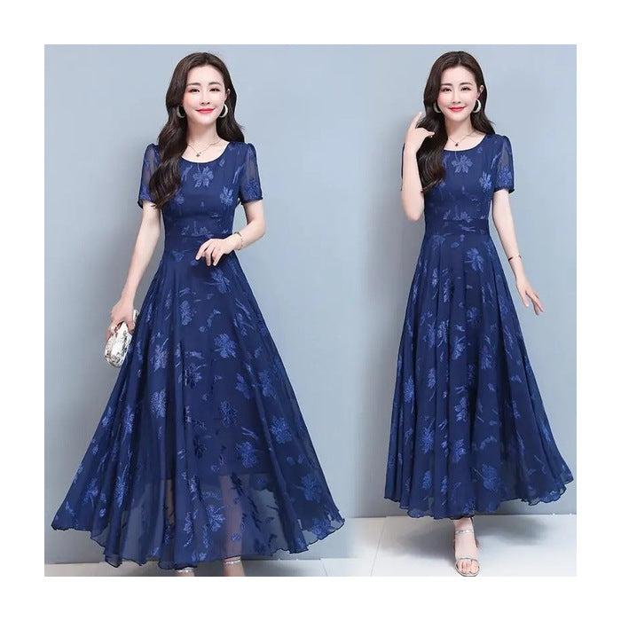 Rochie de Vară 2026 din Bumbac și In – Stil Etnic cu Broderie, Mărimi S-5XL