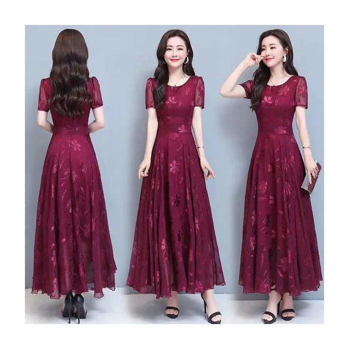 Rochie de Vară 2026 din Bumbac și In – Stil Etnic cu Broderie, Mărimi S-5XL