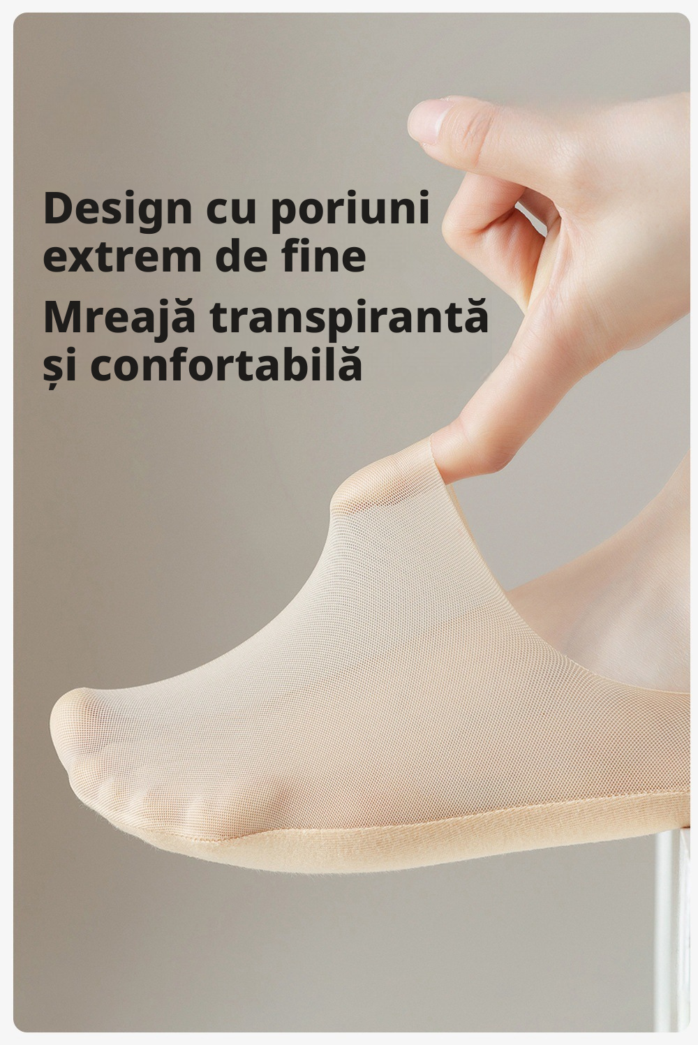 【Ofertă Limitată】Ciorapi de mătase rece ultra-subțiri pentru femei Șosetele