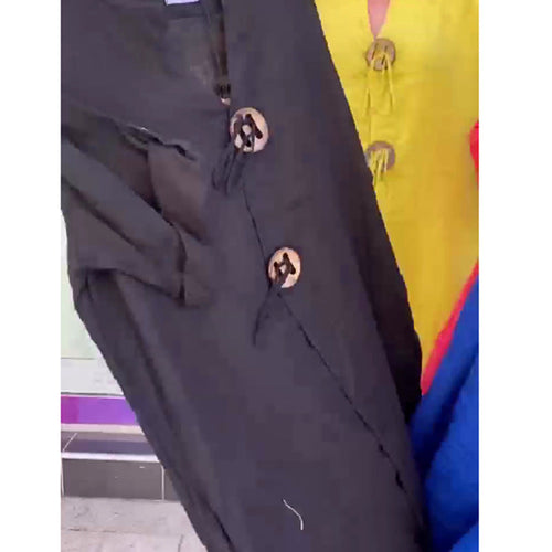 [S-5XL] 2024 Rochie casual de culoare simplă pentru femei