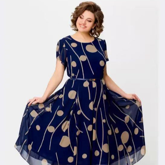 【S-5XL】2024 Rochie elegantă imprimată