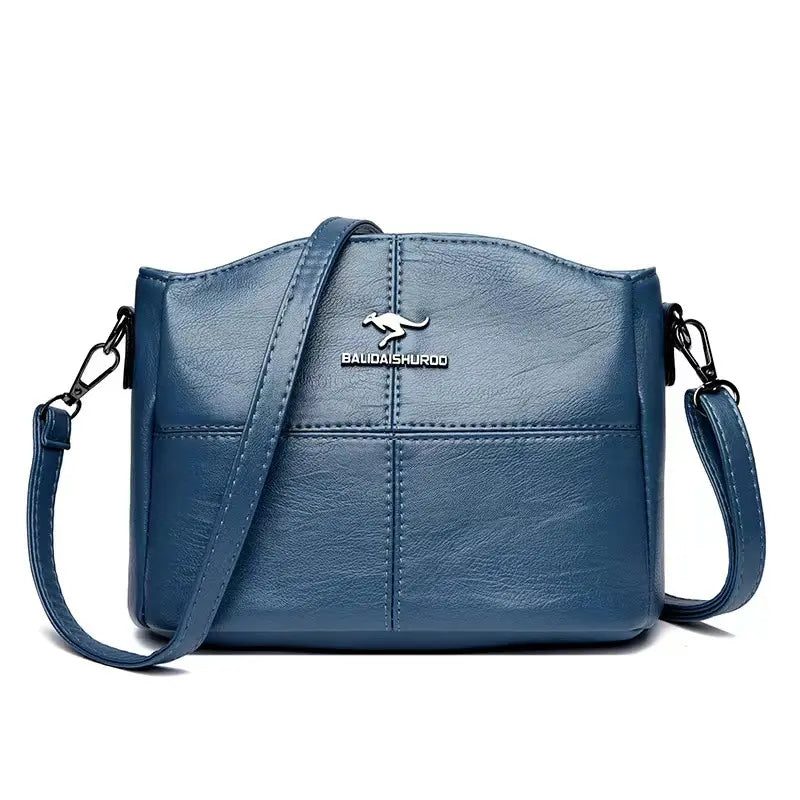 🔥【Cumpărați 1, primiți 1 gratuit】👜👜 Geantă de umăr din piele naturală, în stil nou, retro lucrată manual, la modă și versatilă
