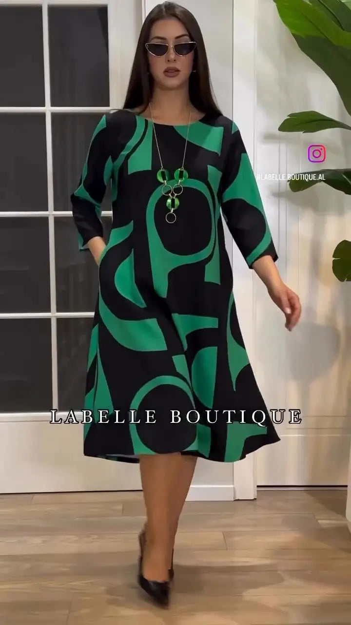 👗💥【S-5XL】Rochie șic de toamnă și iarnă la modă