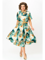 😎💃Produse noi de vară💥【S-5XL】Rochie largi din sifon de marime mare | Confortabil și respirabil, foarte potrivit pentru vară