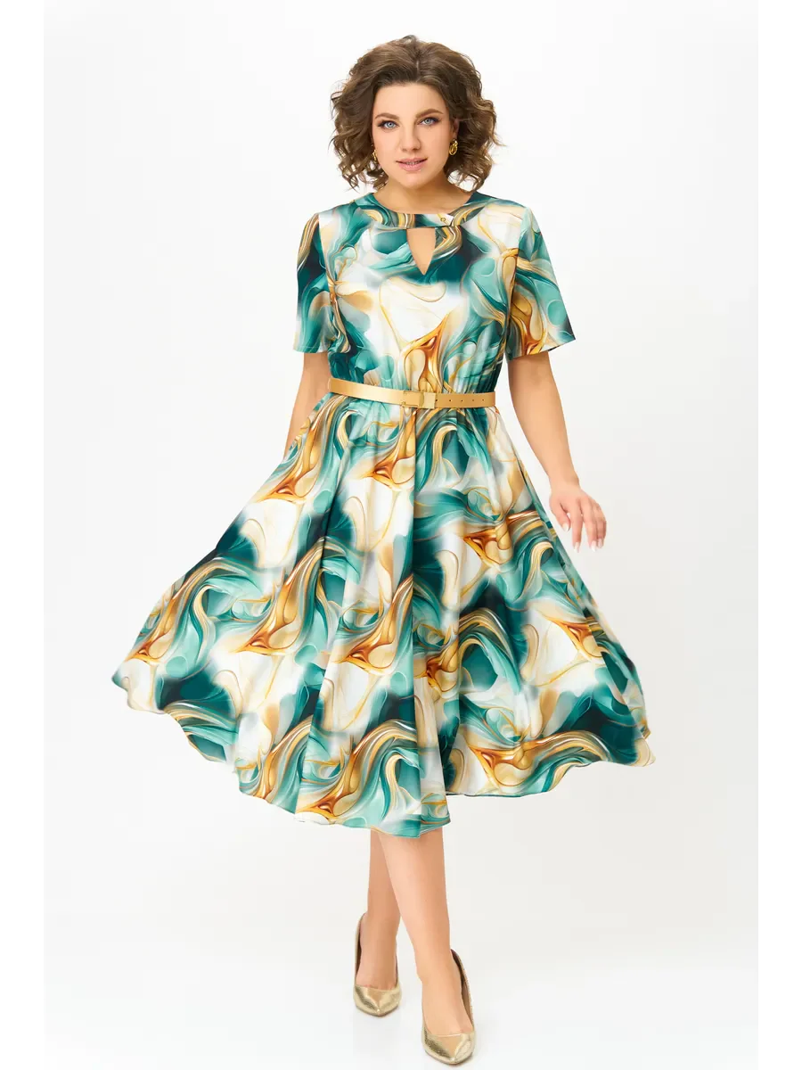 😎💃Produse noi de vară💥【S-5XL】Rochie largi din sifon de marime mare | Confortabil și respirabil, foarte potrivit pentru vară
