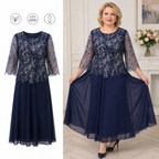 2026 rochie elegantă de seară bleumarin