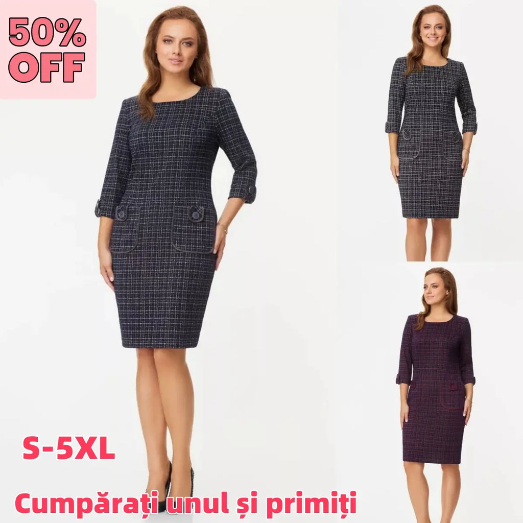 💥👗🔥Cumpărați 1 obțineți 1 gratuit🔥【S-5XL】2025 Rochie rafinata de marime mare Rochie de seara