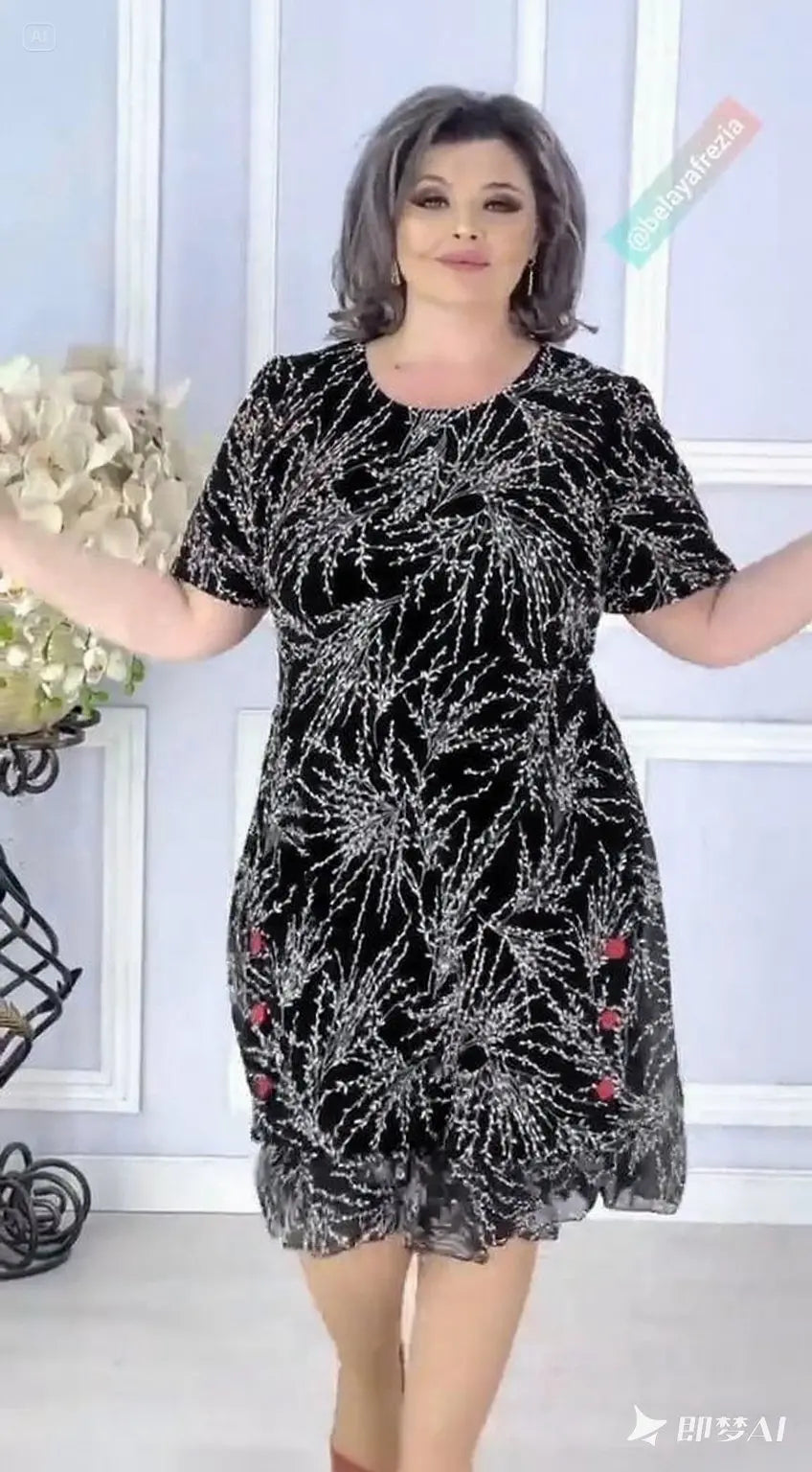 💥Reducere 49%💥💕【S-5XL】Rochie de înaltă calitate, confortabilă și la modă