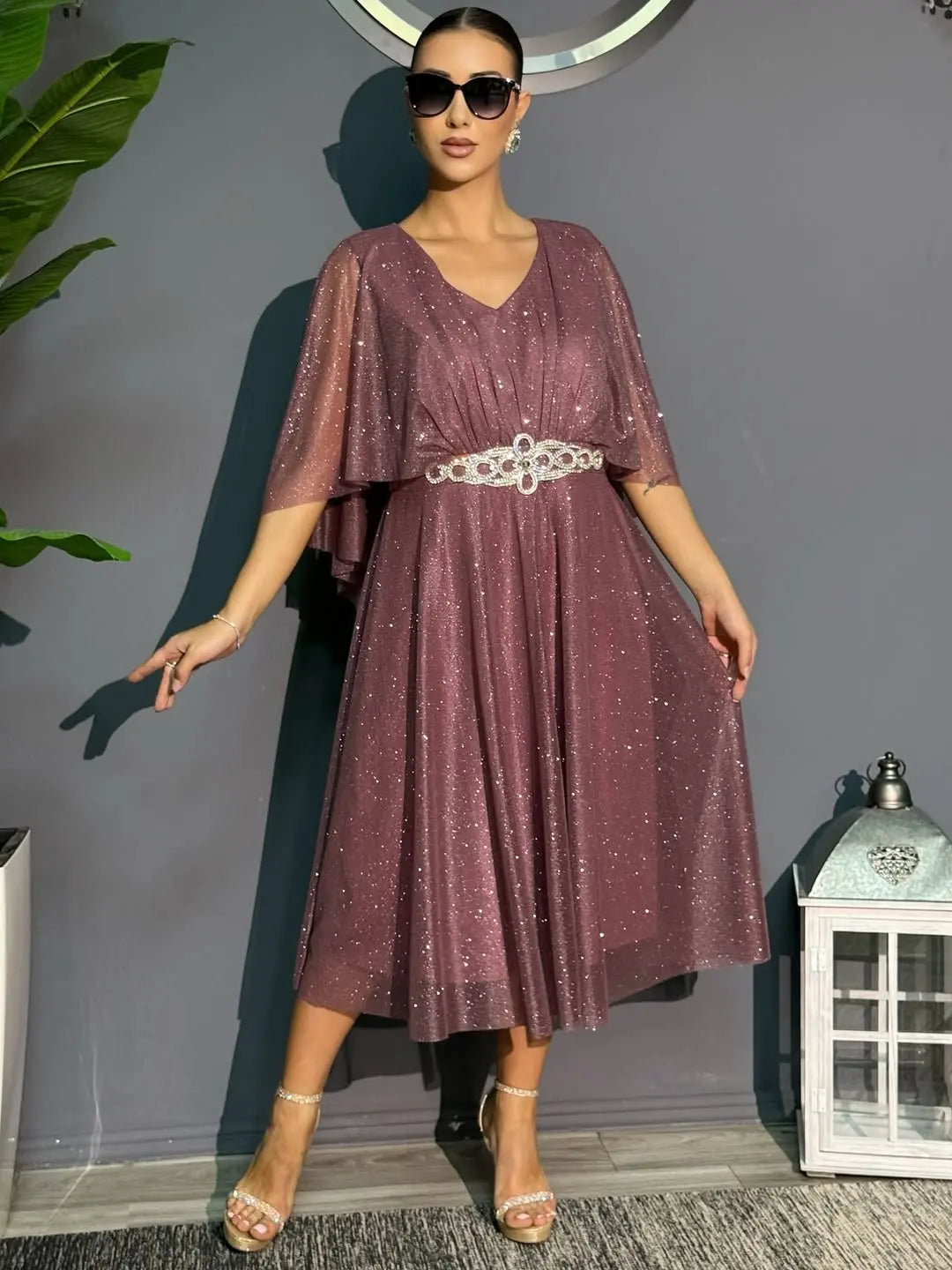 👗【S-5XL】Rochie nouă la modă, design clasic, elegantă și simplă