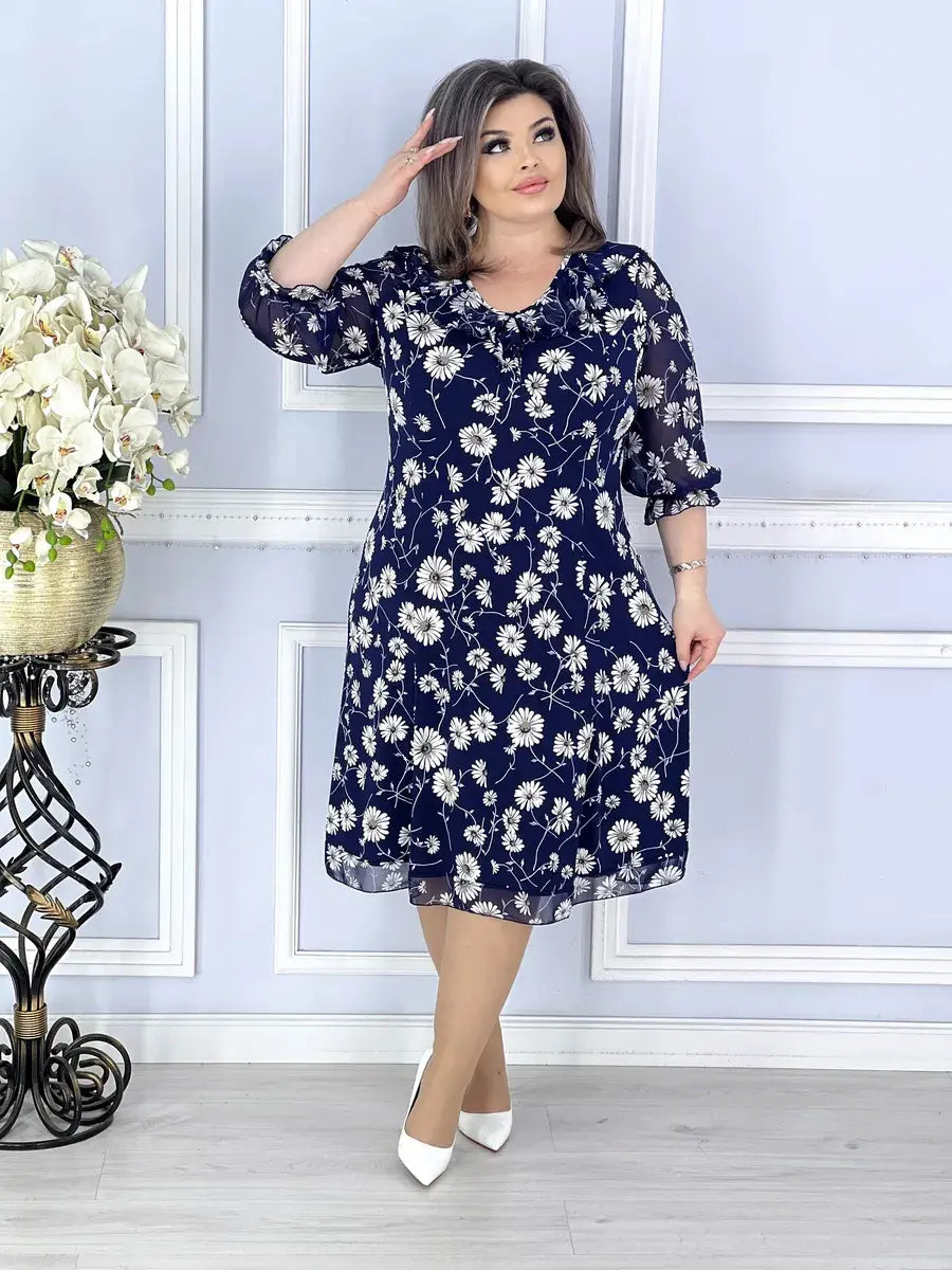 💙🌸【🏆Articole la mare căutare】 Rochie elegantă de înaltă calitate