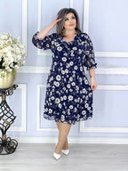 💙🌸【🏆Articole la mare căutare】 Rochie elegantă de înaltă calitate