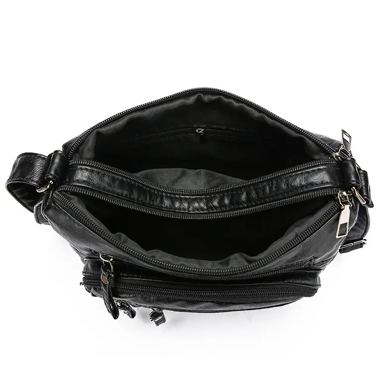💥👜【Cumpără 1 primești 1 gratis】👜2024 noua geantă de umăr/geantă crossbody din piele moale de mare capacitate