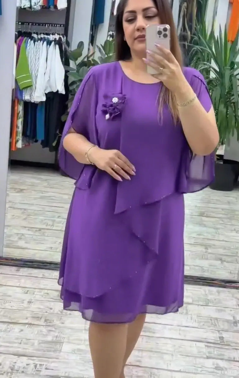 👗💥【S-5XL】Rochie nouă la modă, design clasic, elegantă și simplă