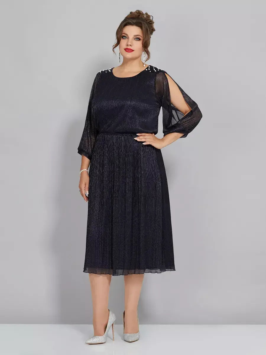 💖💖【S-5XL】🍁🍂Rochie noua eleganta de toamna si iarna de inalta calitate