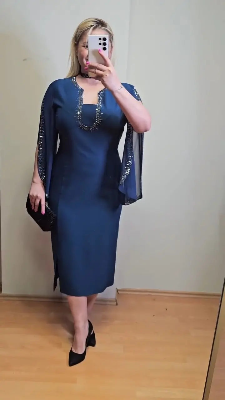 💥👗【S-5XL】Rochie nouă la modă, design clasic, elegantă și simplă